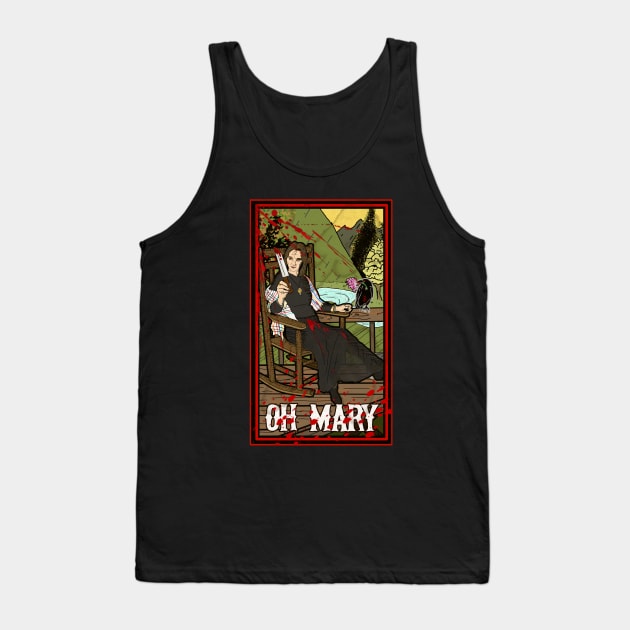 Oh Mary Album Art Tank Top by Music by Jesse Lee